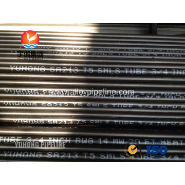 Alloy Steel Seamless Boiler Tube SA213 T5